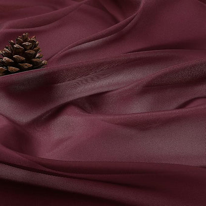 Sheer Curtains 2 Panels Set for Bedroom Living Room, Soft Solid Rod Pocket - Image 8