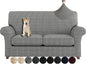 ZNSAYOTX 3 Piece Loveseat Covers by ZNSAYOTX