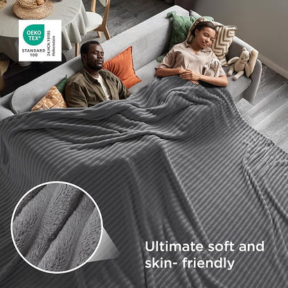 Bedsure Soft Large Fleece Blanket - Image 5