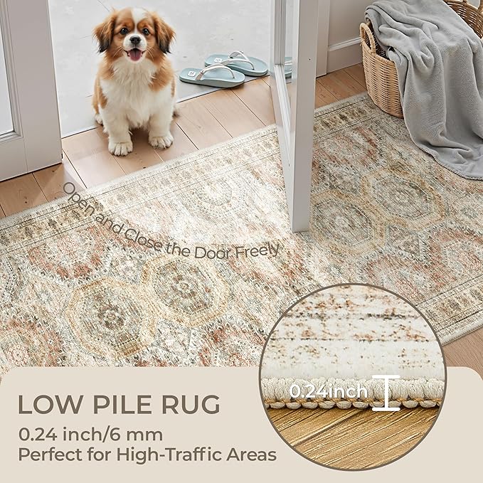 Washable Runner Rugs for Bedroom - Image 6