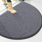 OLANLY Half Circle Front Door Mat 40x32, Waterproof Heavy-Duty Doormat | Grey by OLANLY