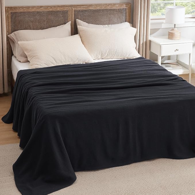 Bedsure GentleSoft 100% Cotton Blanket Queen Size - Image 5