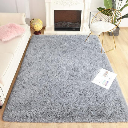 Chicrug Soft Area Rugs for Bedroom Living Room Plush Fluffy Rug 3x5 | Shag - Image 7