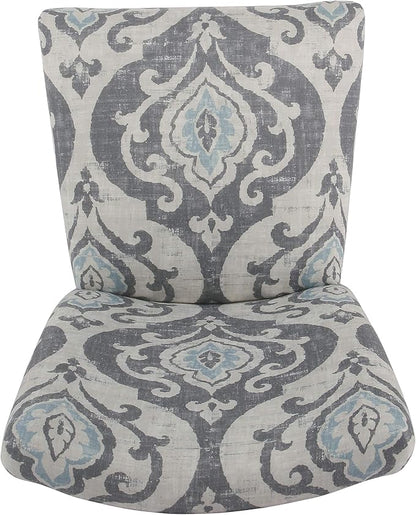 HomePop Parsons Classic Upholstered Accent Dining Chair, Suri Blue - Image 7