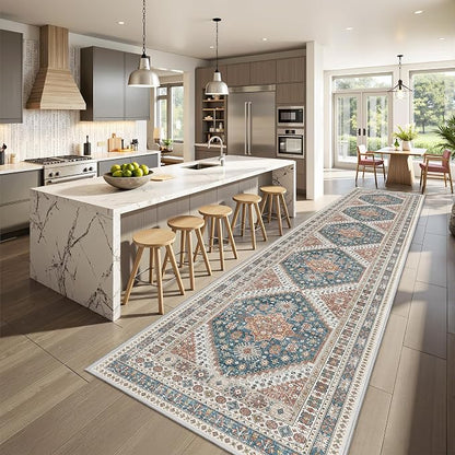 Hallway Runner Rug 2x12 Extra Long Washable Runner, Non Slip Runner - Image 3