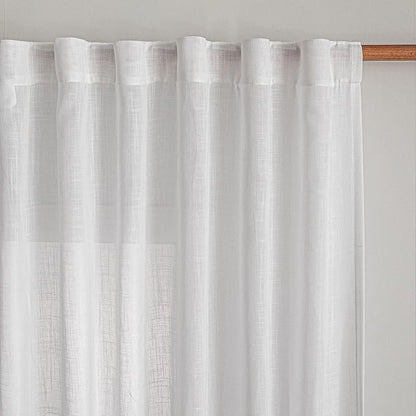 MYSKY HOME White Curtains 84 Inches Long - Image 2