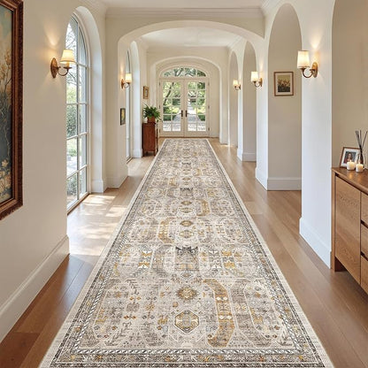 Madane Hallway Runner Rug 3x18 Washable Kitchen Runners 18ft, Low-Pile - Image 2