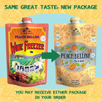 Lt. Blender's Peach Bellini in a Bag - Wine Slushie Mixes - Each Bag Makes 1/2 Gallon of Frozen Peach Bellini Mix – Non-GMO Wine Freezer mix - Make with Wine, Liquor or as a Mocktail - (Pack of 1)