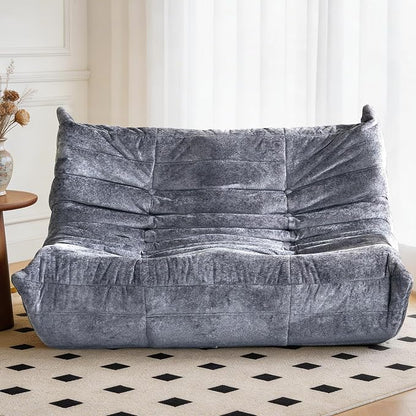 Bean Bag Chair, 2 Seater Lazy Bean Bag Sofa Memory Foam Couch, Giant Bean Bag - Image 6