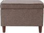 HomePop Home Decor | Dinah Collection Modern Storage Ottoman | Ottoman by HomePop