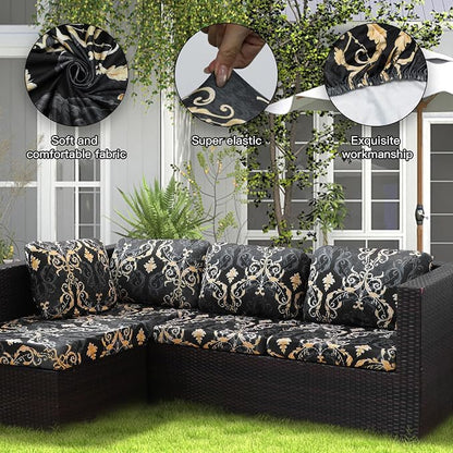Outdoor Cushion Covers Set, Replacement - Image 3