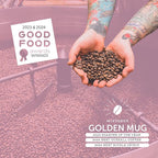 Goshen Coffee Roasters Whole Bean Bright Eyed Breakfast Blend | Light Roast, Brewed or Espresso | Award-Winning - Natural and Washed | Vibrant, Almond, Brown Sugar Flavors | 12 Oz Bag