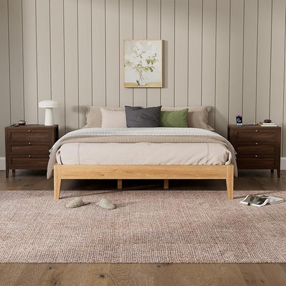 EYYTHUNG 3 Drawer Nightstand - Image 6