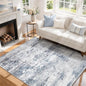 5x7 Area Rugs for Living Room Washable Bedroom Dining Room Blue Grey | Modern by Aelenmu