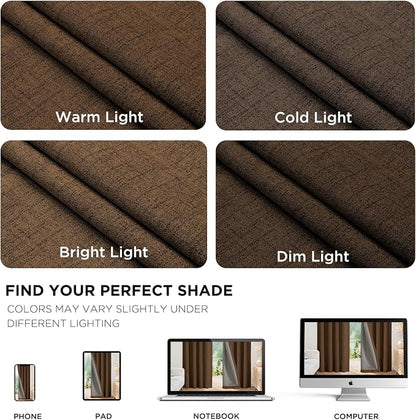 Joydeco Linen Blackout Curtains - Image 9