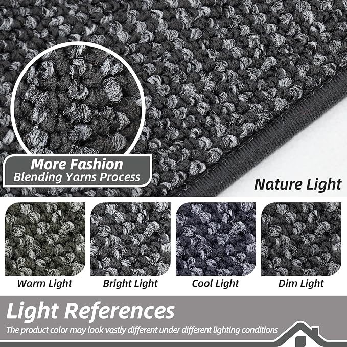 BEQHAUSE Kitchen Runner Rugs 24"x60", Kitchen Mats - Image 5
