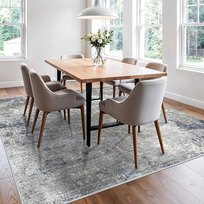 8x8 ft Square Living Room Rug - Image 9