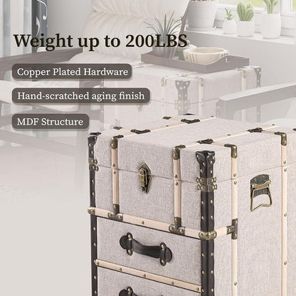 Aoikax Vintage Storage Chest - Image 4
