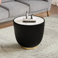 SSLine Bowl-Shape Small Coffee Table Modern Sintered Stone Top Coffee Table in by SSLine