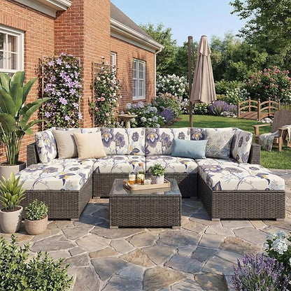 Waterproof Outdoor Cushion Covers, Stretch Patio Slipcovers | UV Resistant - Image 2