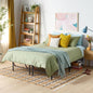 Amazon Basics Bed Frame with Storage, Foldable Metal Platform, Sturdy Steel by AmazonBasics