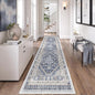 2'6 x 8' Runner Rug Non Slip, Washable Kitchen Rugs, Nursery Room, Soft Runner by Zesthome