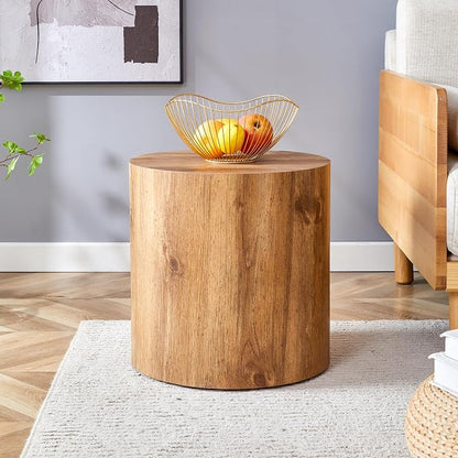 15.7'' Boho Cylinder Side Table - Image 4