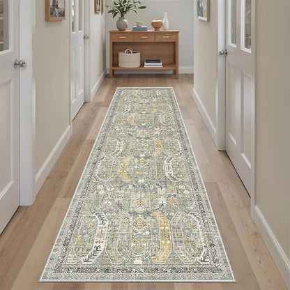 Madane Hallway Runner Rug 2x8 Washable Kitchen Rugs Non-Slip, Soft Ultra-Thin - Image 2