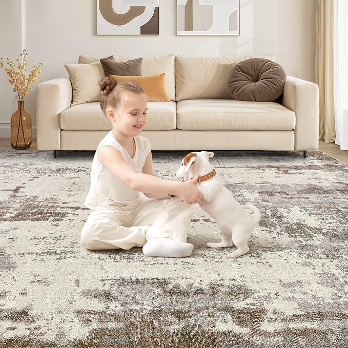 UERMEI 10x14 Washable Area Rug - Image 8