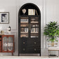 71" Arched Storage Cabinets by Unknown