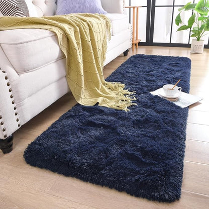 Chicrug Soft Runner Rug for Bedroom Living Room Plush Fluffy Rug 2x6 | Shag - Image 3
