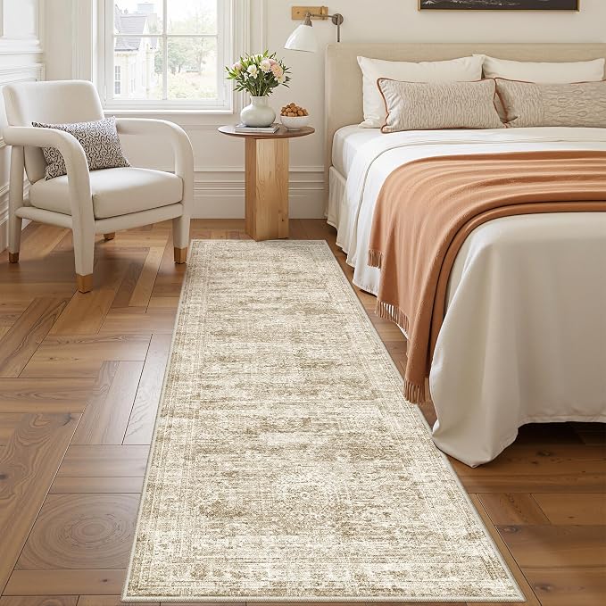 2x7 Runner Rug Non Slip, Washable Hallway Runner Rug, Nursery Room, Soft Runner - Image 3