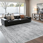 5x7 Area Rugs for Living Room, Large Washable Rug, Dining Room, Low Pile by Restydon