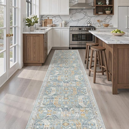 Madane Washable Runner Rugs 2x12 Long - Image 6