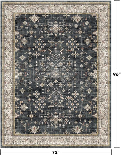 Boho Dining Room Rugs for Under Table - Image 2