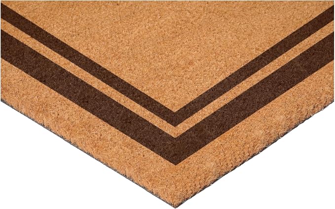 Calloway Mills 152982436G Brown Border 24" x 36" Monogram Doormat - Image 5
