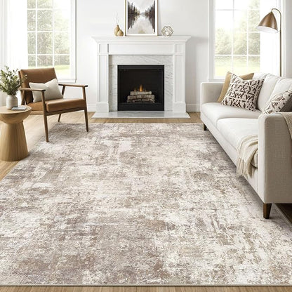 LOONGRUG 8x10 Area Rugs Washable Large Neutral Modern Living Room Rug | by LOONGRUG