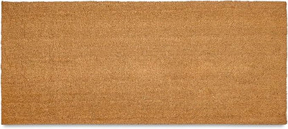 Blank Welcome Mat 48x24 Inch, Coir Door Mat by MainEventUSA