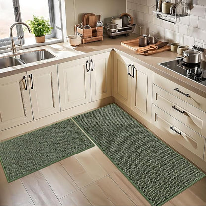 BEQHAUSE Kitchen Rugs 20"x32", Non-Slip Kitchen Mats - Image 8