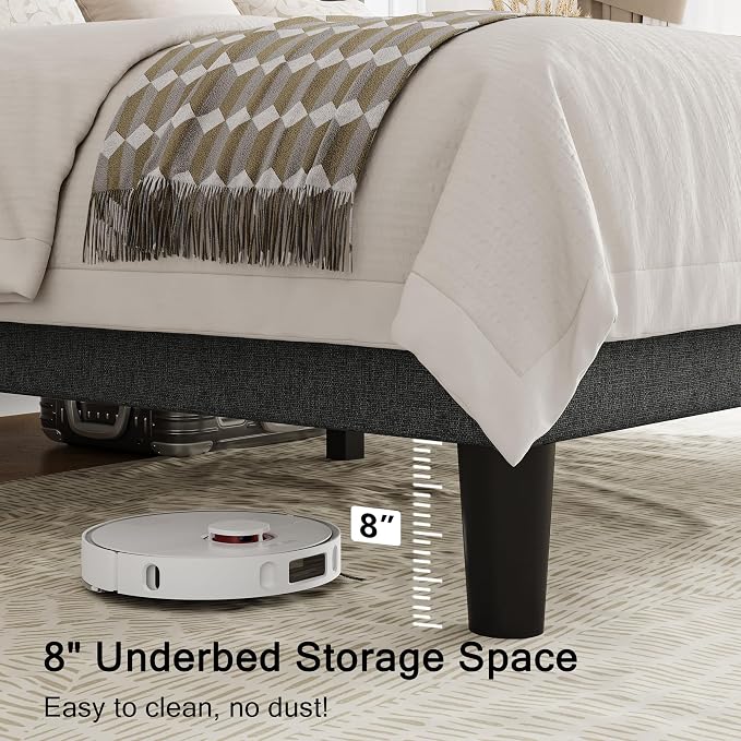 Einhomn King Size Platform Bed Frame - Image 4