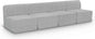 Meridian Furniture 118Grey-S120 Ollie Collection Modern | Contemporary Modular by MeridianFurniture
