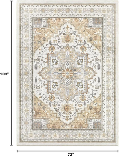 UERMEI 6x9 Area Rug for Living Room - Image 2