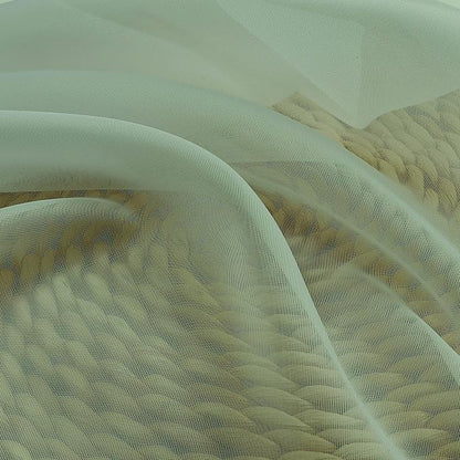 Chyhomenyc Sage Green Sheer Valance - Image 8