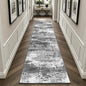 2x10 Hallway Runner Rug for Kitchen Entryway Non Slip Washable Grey | Rug Runner by Acapet