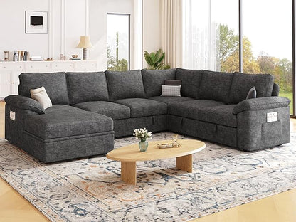 108 Inch Sectional Sleeper Sofa - Image 2