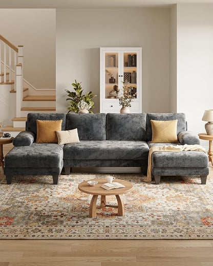 U-Shaped Sectional Couches for Living Room | 112 Inch Modern Sectional Couch | - Image 7