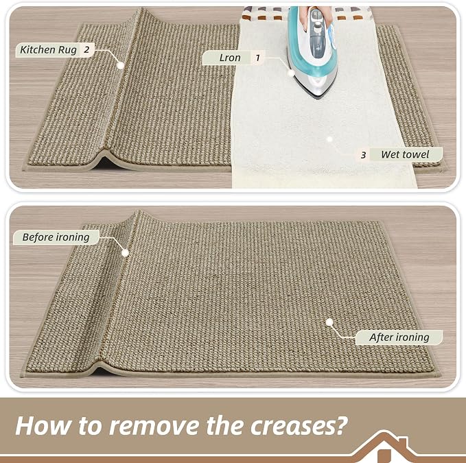 BEQHAUSE Kitchen Rugs 24"x36", Kitchen Mats - Image 9