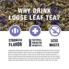 Tiesta Tea - Nutty Almond Cream, Premium Loose Leaf, Cinnamon Almond Herbal Tea Blend, Non-Caffeinated, Make Hot or Iced & Brews Up to 200 Cups, 16 Ounce Resealable Bulk Pouch