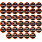 Brooklyn Beans Coffee Pods, Bold Gourmet Variety Pack - Compatible with Keurig 2.0 K Cup Brewers, 40 Count, Strong and Intense Dark Roast