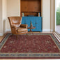 Turkish 4x6 Rug for Living Room Small by HazoHaus